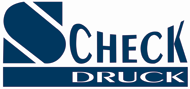 Scheck Druck