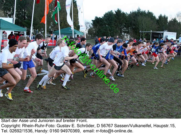 Start der Asse und Junioren