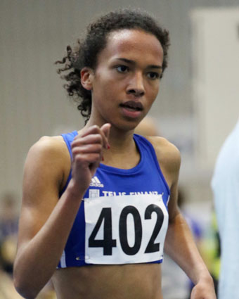 Miri Dattke in Rekordlaune (Kiefner-Foto) Dattke Barcelona19 Kiefnerfoto