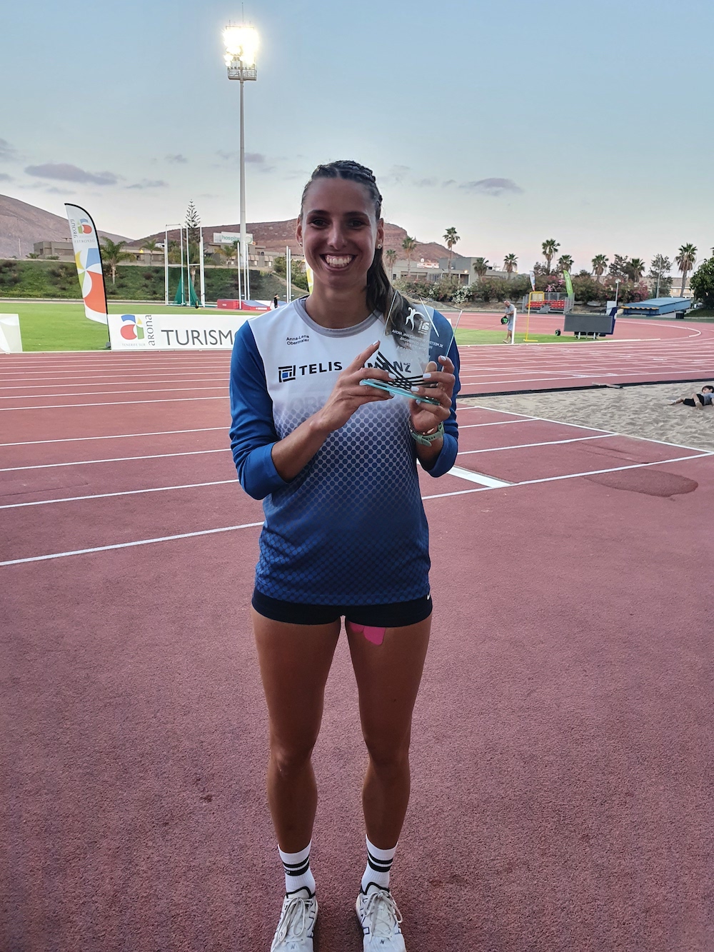 Anna-Lena Obermaier steigert ihre Bestleistung in Arona um 84 Punkte. (Foto von privat) obermaier arona wimmerfoto