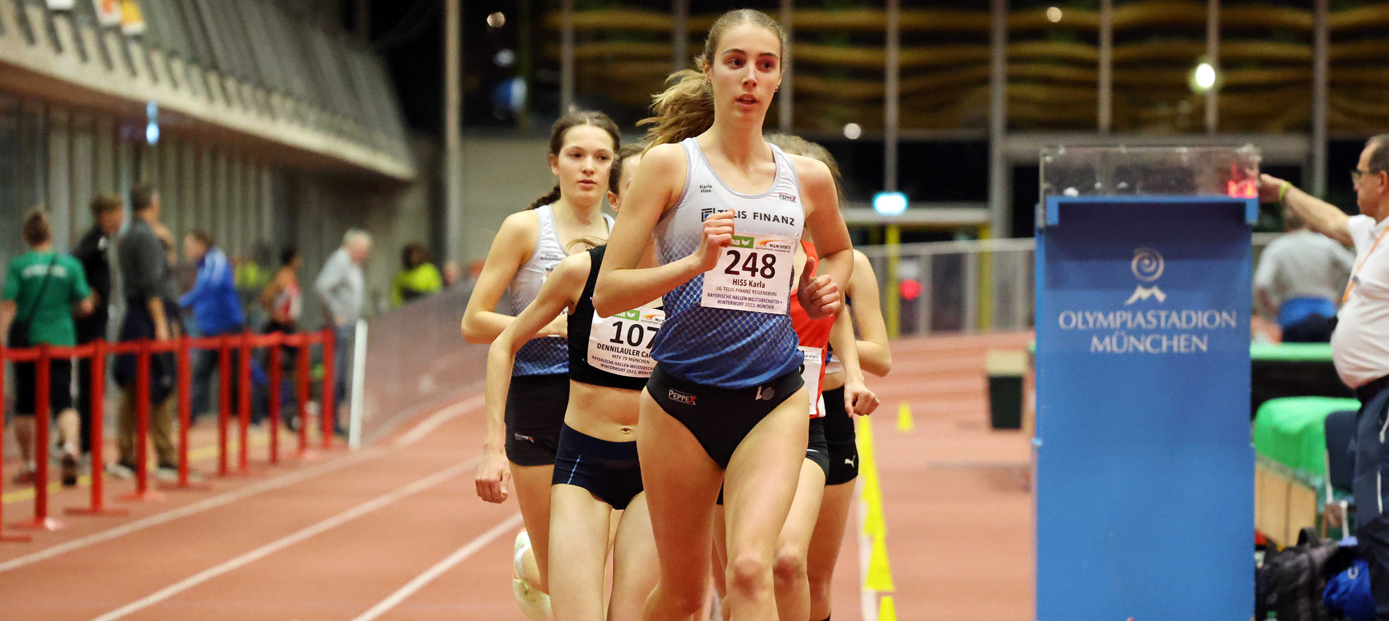 Karla Hiss auf dem Weg zum Titelgewinn (Foto von Theo Kiefner) HissKarla1 BLV Halle23 Kiefnerfoto