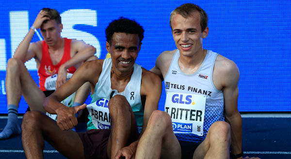 Filimon Abraham und Tobias Ritter (Archivfoto von Theo KIefner) AbrahamRitter1 DM24 Kiefnerfoto