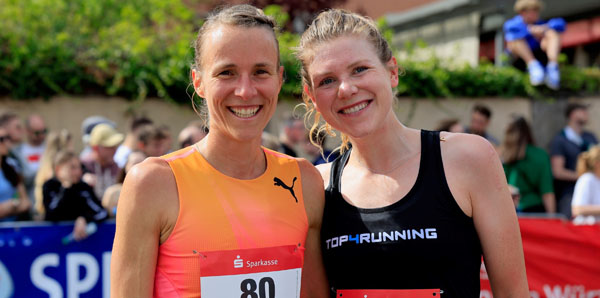 Meni Mayer und Franzi Reng beim diesjährigen Residenzlauf (Foto von Theo Kiefner) MayerMeni Reng Residenzlauf24 Kiefnerfoto