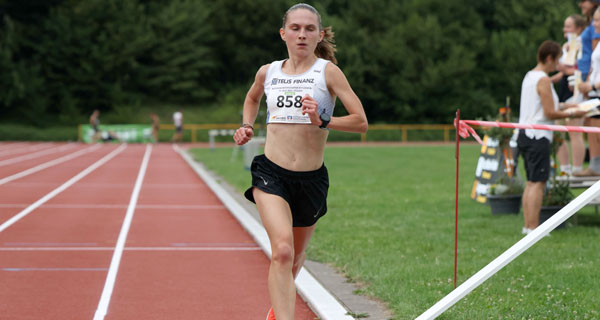 Franziska Drexler startet bei U20 EM über 5.000m (Foto von Theo Kiefner) DrexlerFranziska1 BLV2025 Kiefnerfoto
