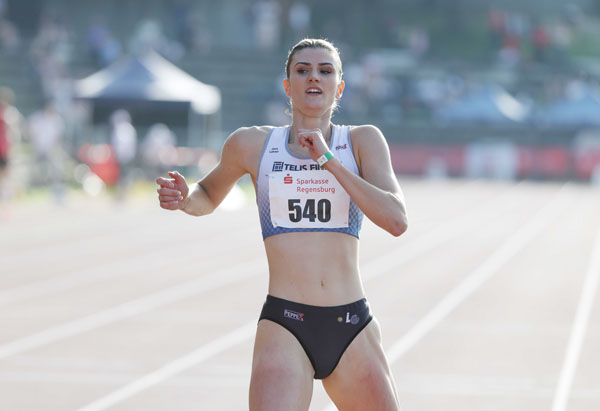 Jana Lakner diesmal knapp geschlagen (Foto von Theo Kiefner) LaknerJana1