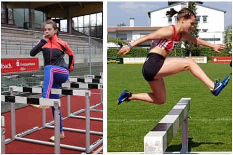 Auch den Kniehub vorbereiten (Fotos: Rigal / Main-Post) Hindernis6 Rigal Main Post Foto