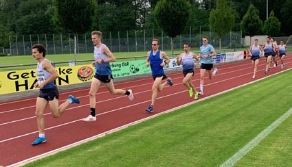 Wettkämpfe auf „Geister-Bahnen“ - für Läufer nichts Neues (Foto: Pflieger) Olympia2021a_Pflieger-Foto